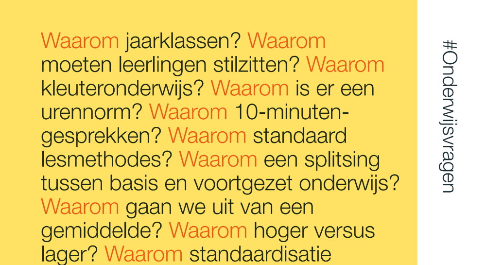 Onderwijsvragensessie