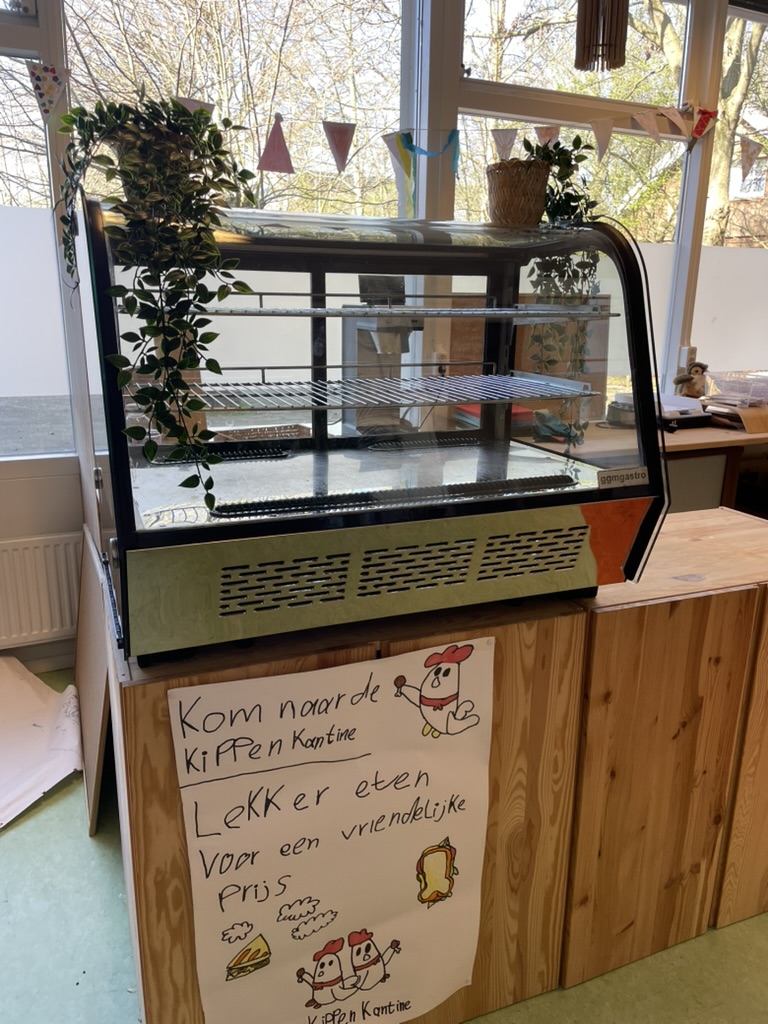 De kantine die kinderen zelf hebben opgezet